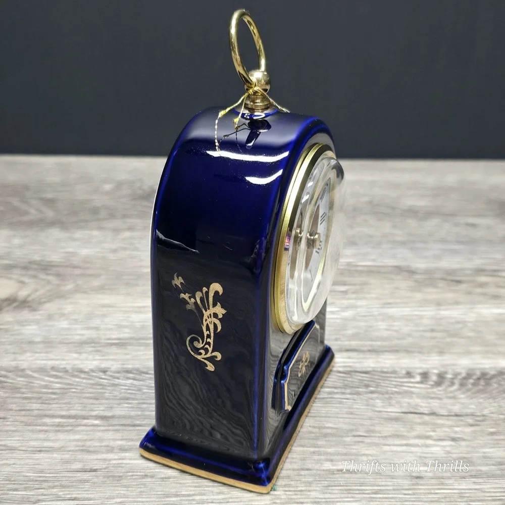 Vintage Westclox Clock - Handmade - Beautiful Blue - Collection Piece ‎ - Rare